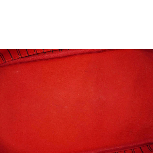 LOUIS VUITTON Neverfull MM Monogram Canvas Shoulder Bag Brown