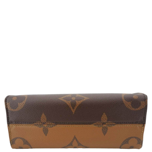 LOUIS VUITTON Onthego PM Giant Monogram Reverse Canvas Shoulder Bag Brown