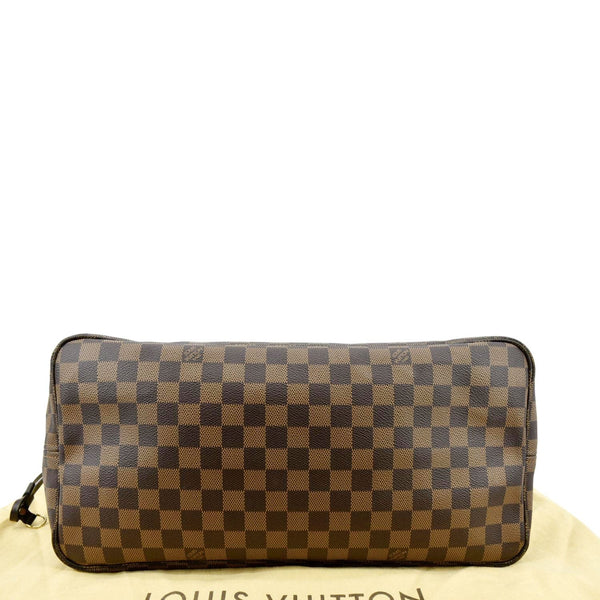 LOUIS VUITTON Neverfull GM Damier Ebene Tote Shoulder Bag Brown