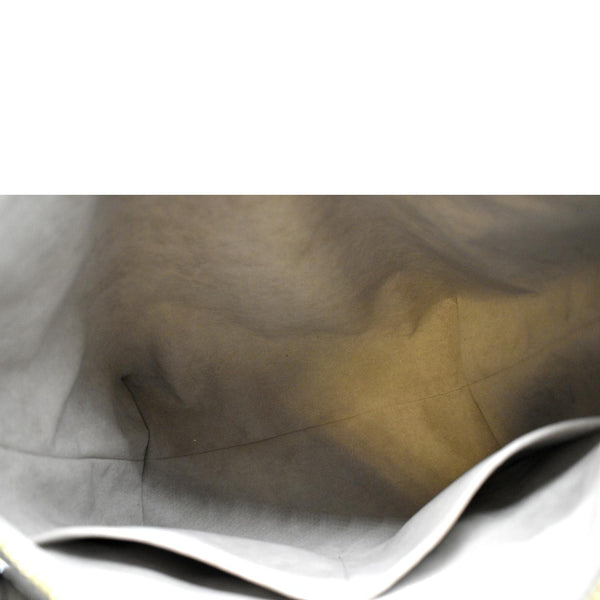 LOUIS VUITTON Maida Monogram Empreinte Leather Hobo Shoulder Bag Tourterelle