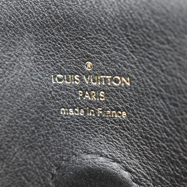 LOUIS VUITTON Tuileries Monogram Canvas Hobo Bag Brown