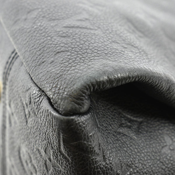 LOUIS VUITTON Artsy MM Empreinte Leather Hobo Bag Black