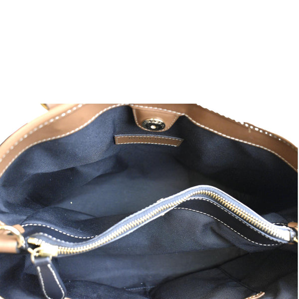 BURBERRY Medium Ballingdon House Check Canvas Crossbody Bag Beige