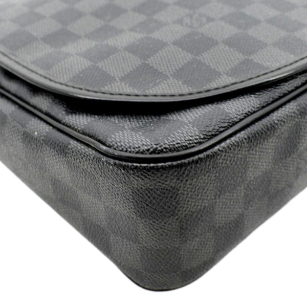 Louis Vuitton District MM Damier Graphite Messenger Bag Bottom Left