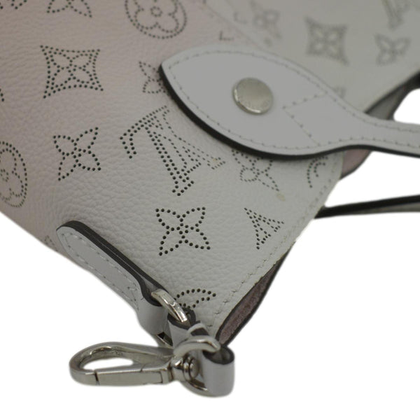 LOUIS VUITTON Hina PM Mahina Leather Tote Shoulder Bag Lilas