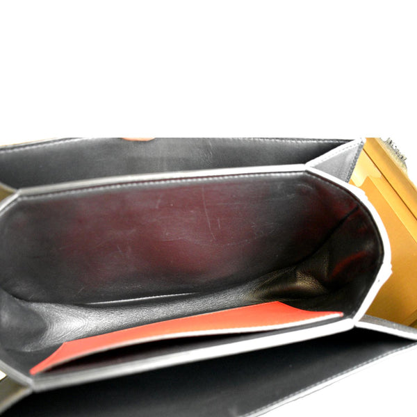 VALENTINO Garavani Supervee Leather Crossbody Bag Black