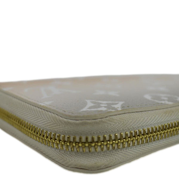 LOUIS VUITTON By The Pool Zippy Mnogram Coated Canvas Wallet Brume