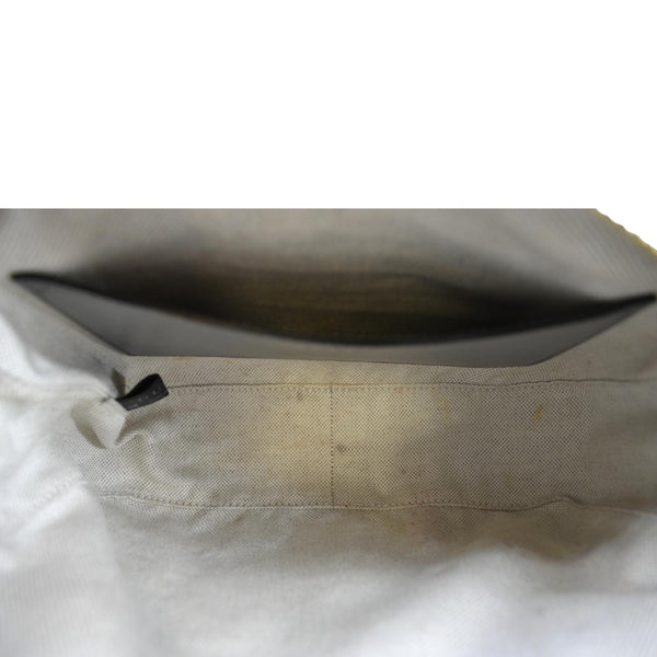 GUCCI GG Matelasse Small Leather Crossbody Bag Dusty Grey 702234