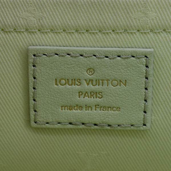 Louis Vuitton Alma BB Bubblegram Leather Satchel Bag in green color - Made In France