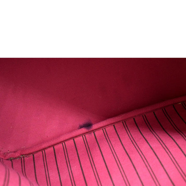 LOUIS VUITTON Neverfull MM Monogram Canvas Tote Bag Brown