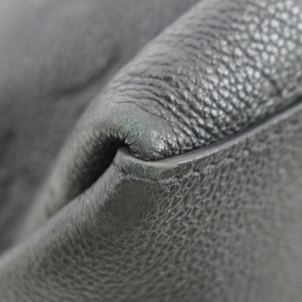 LOUIS VUITTON Maida Monogram Empreinte Leather Hobo Shoulder Bag Black