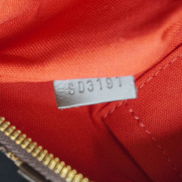 LOUIS VUITTON Westminster PM Damier Ebene Tote Shoulder Bag Brown