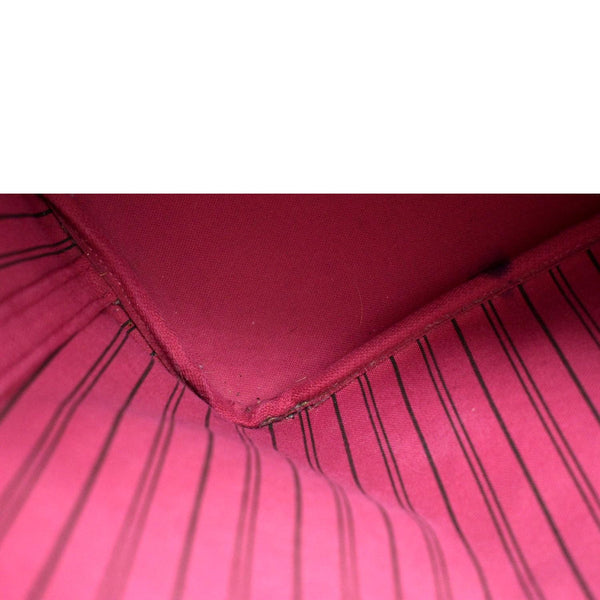 LOUIS VUITTON Neverfull MM Monogram Canvas Tote Bag Brown