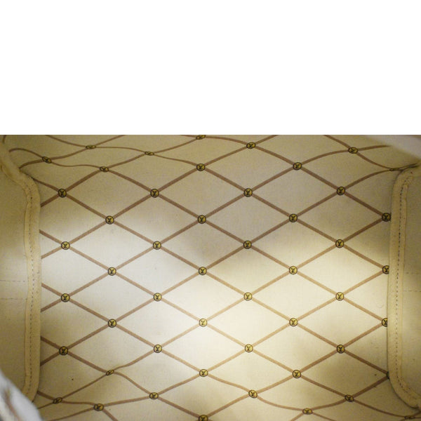 LOUIS VUITTON Summer Trunks Speedy 30 Monogram Canvas Satchel Bag Brown