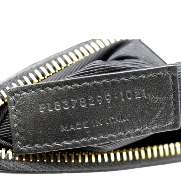 YVES SAINT LAURENT Sac de Jour Leather Satchel Shoulder Bag Black