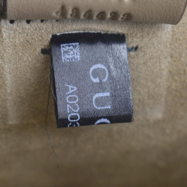 GUCCI Dionysus Medium GG Supreme Embroidered Sequin Shoulder Bag Beige 400235