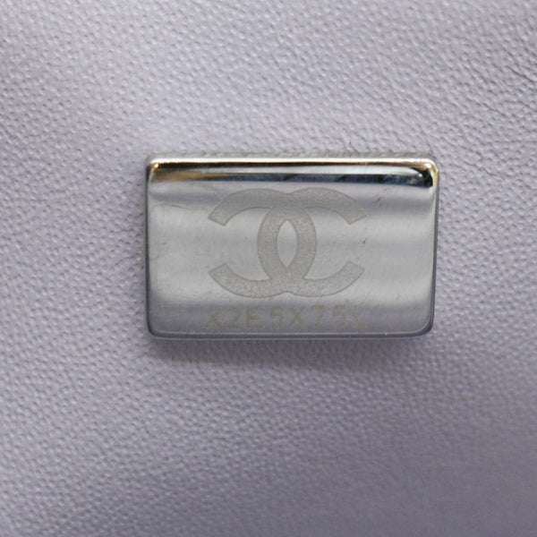 CHANEL Reissue Flap Aged Calfskin Shoulder Bag Light Purple