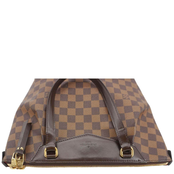 LOUIS VUITTON Westminster PM Damier Ebene Tote Shoulder Bag Brown