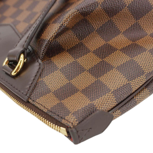 LOUIS VUITTON Westminster PM Damier Ebene Tote Shoulder Bag Brown