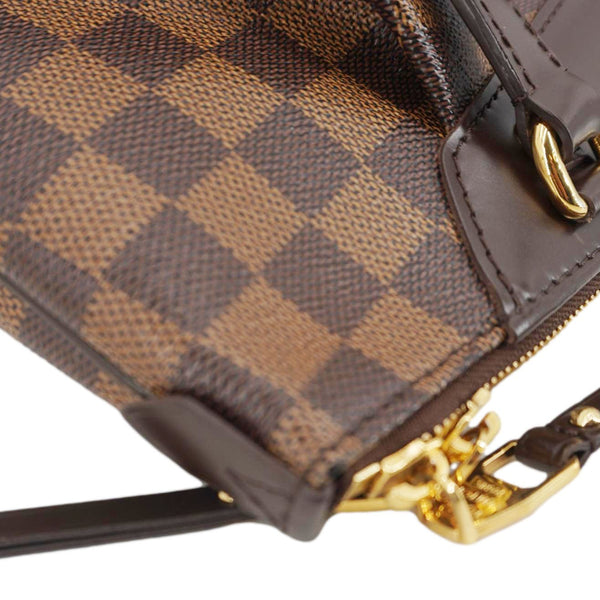 LOUIS VUITTON Westminster PM Damier Ebene Tote Shoulder Bag Brown
