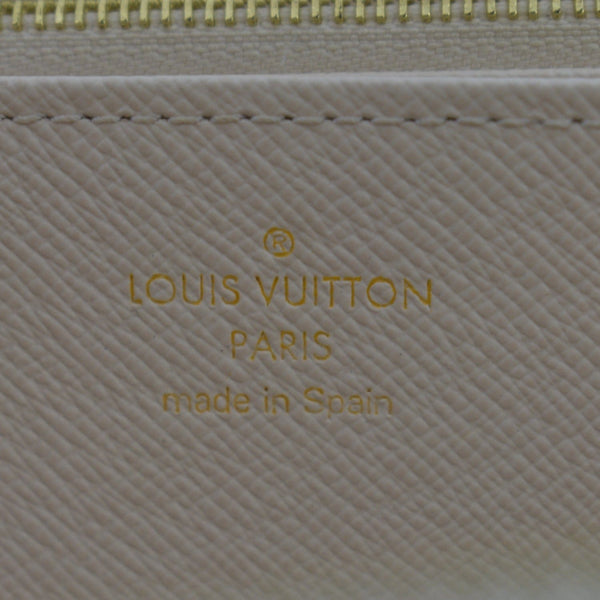 LOUIS VUITTON By The Pool Zippy Mnogram Coated Canvas Wallet Brume
