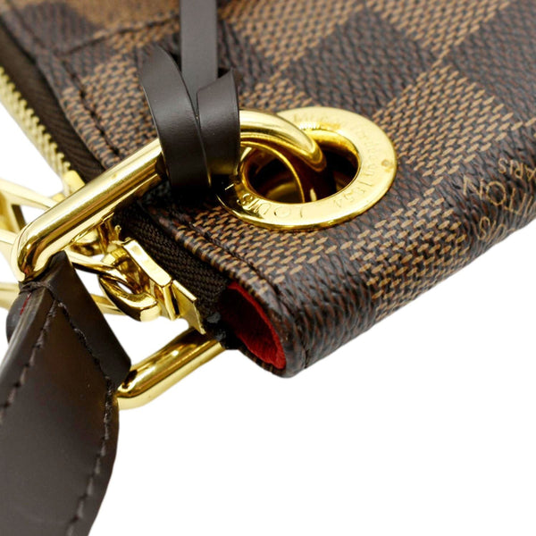 LOUIS VUITTON South Bank Besace Damier Ebene Crossbody Bag Brown