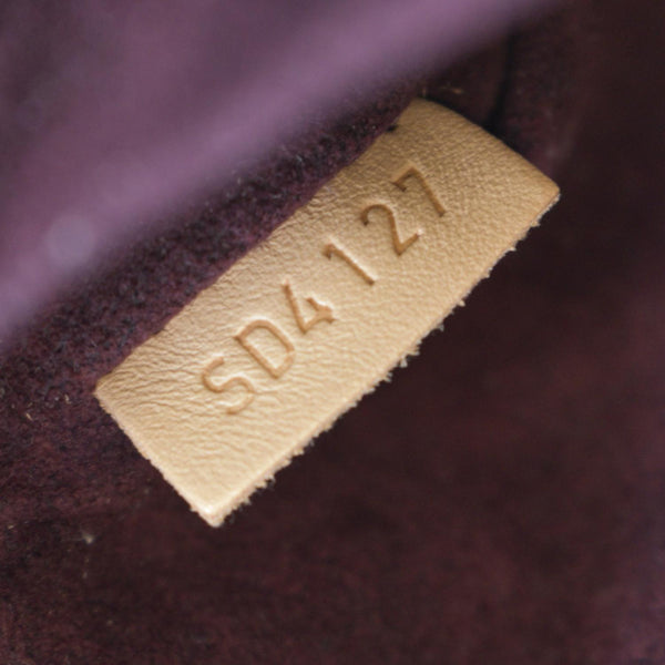 LOUIS VUITTON Montaigne MM Monogram Canvas Shoulder Bag Brown