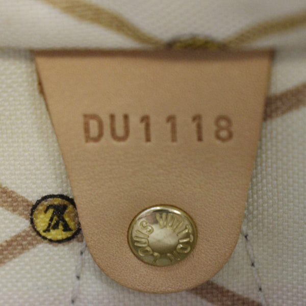 LOUIS VUITTON Summer Trunks Speedy 30 Monogram Canvas Satchel Bag Brown