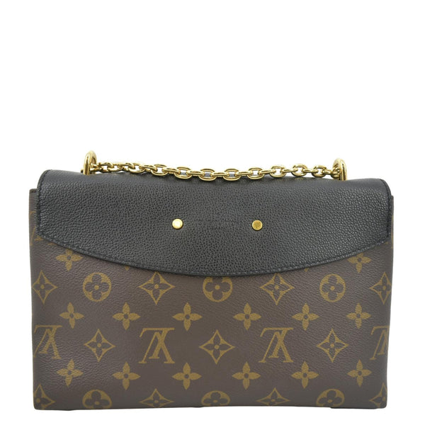 LOUIS VUITTON Saint Placide Monogram Canvas Crossbody Bag Black