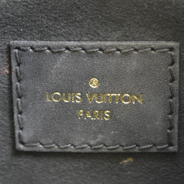 LOUIS VUITTON Onthego PM Monogram Empreinte Tote Shoulder Bag Black