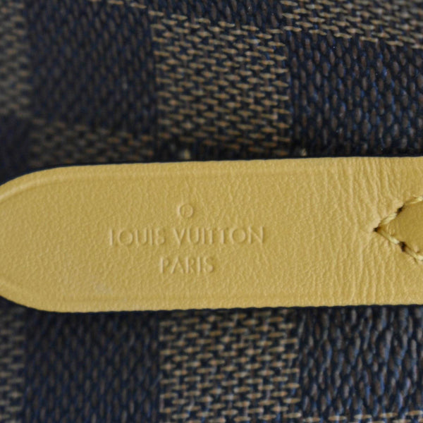 LOUIS VUITTON Neonoe Damier Ebene Shoulder Bag Safran Yellow