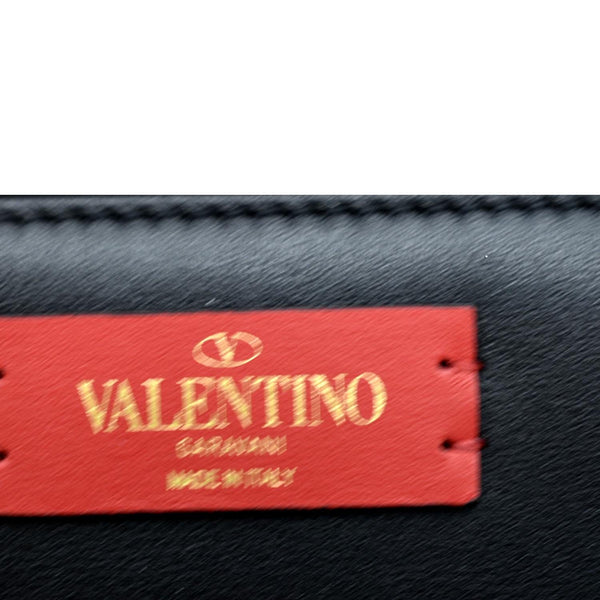 VALENTINO Garavani Supervee Leather Crossbody Bag Black