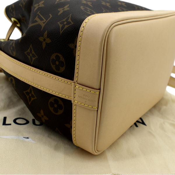 LOUIS VUITTON Petit Noe Monogram Canvas Shoulder Bag