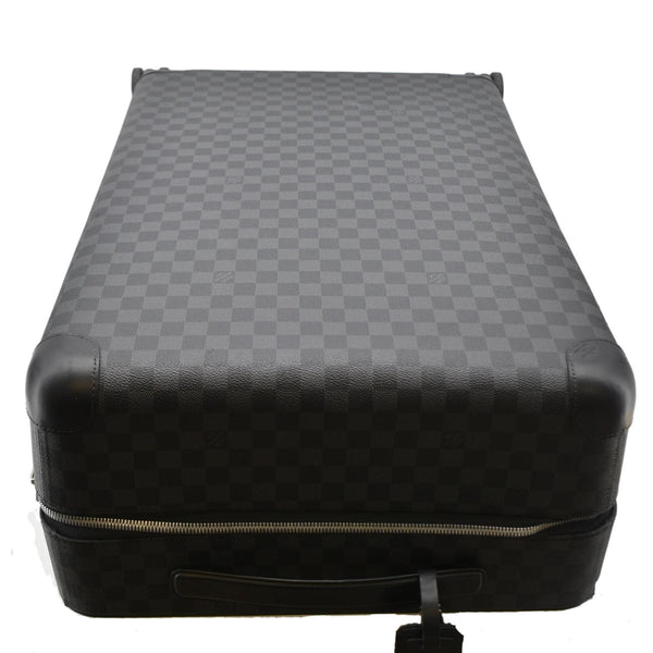 LOUIS VUITTON Horizon 55 Damier Graphite Travel Bag Black upper look
