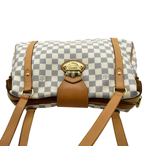 LOUIS VUITTON Stresa PM Damier Azur Shoulder Bag White