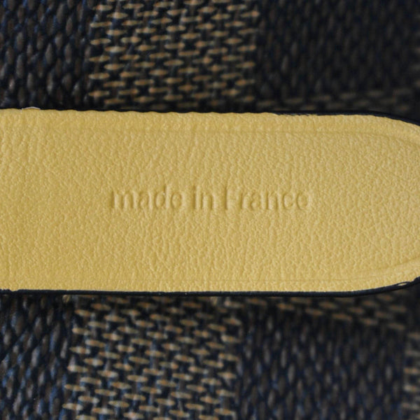 LOUIS VUITTON Neonoe Damier Ebene Shoulder Bag Safran Yellow