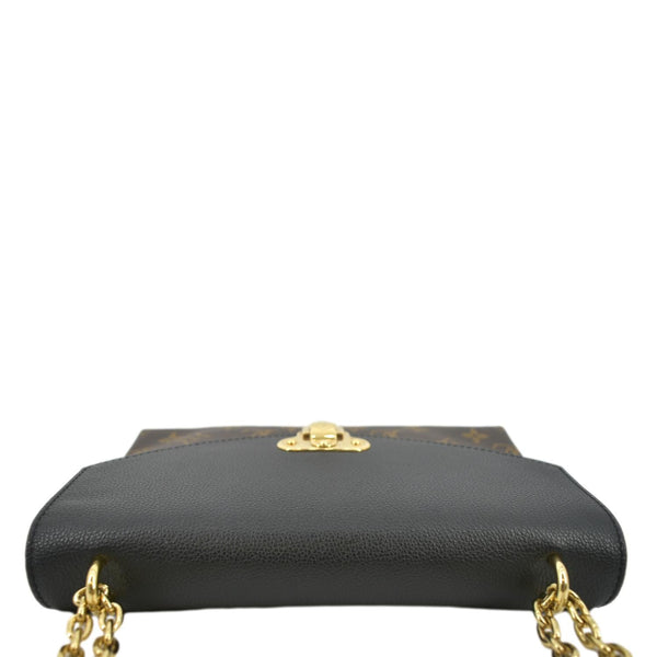 LOUIS VUITTON Saint Placide Monogram Canvas Crossbody Bag Black