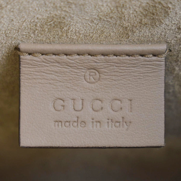 GUCCI Dionysus Mini GG Supreme Canvas Crossbody Bag Beige 421970