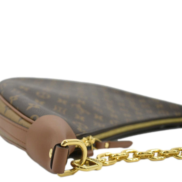 LOUIS VUITTON Loop Monogram Reverse Canvas Shoulder Bag Brown