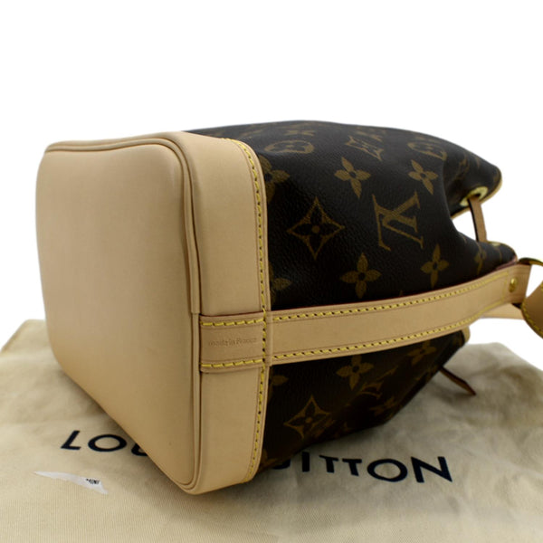 LOUIS VUITTON Petit Noe Monogram Canvas Shoulder Bag