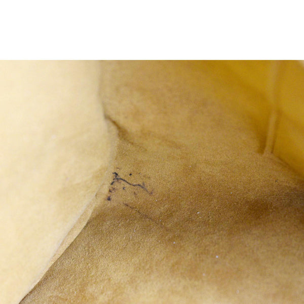 LOUIS VUITTON Onthego GM Monogram Empreinte Leather Tote Bag Black