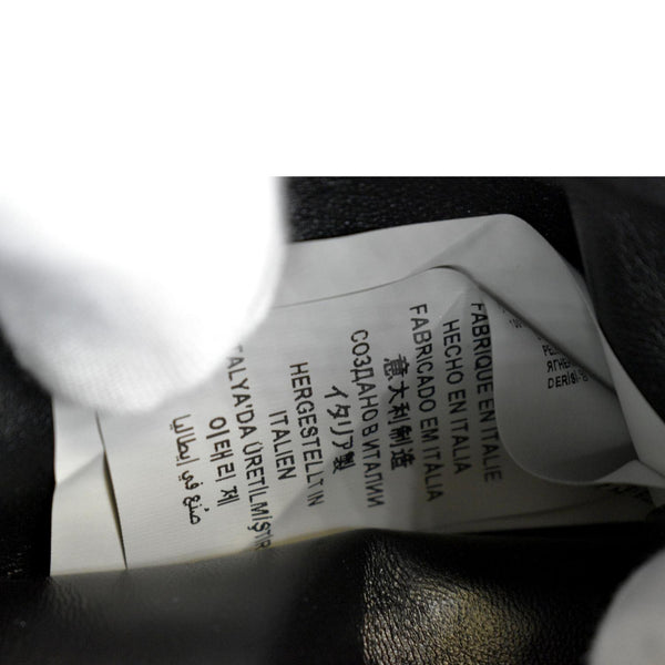 VERSACE La Medusa Leather Top Handle Shoulder Bag White