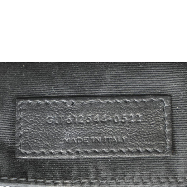 YVES SAINT LAURENT Lou Chevron Leather Camera Crossbody Bag Beige