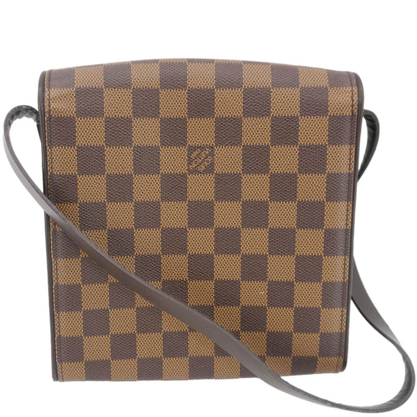 LOUIS VUITTON Tribeca Mini Damier Ebene Shoulder Bag Brown