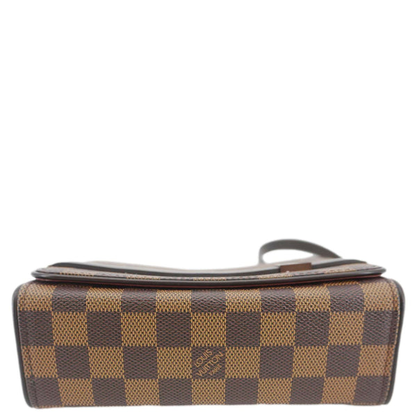LOUIS VUITTON Tribeca Mini Damier Ebene Shoulder Bag Brown