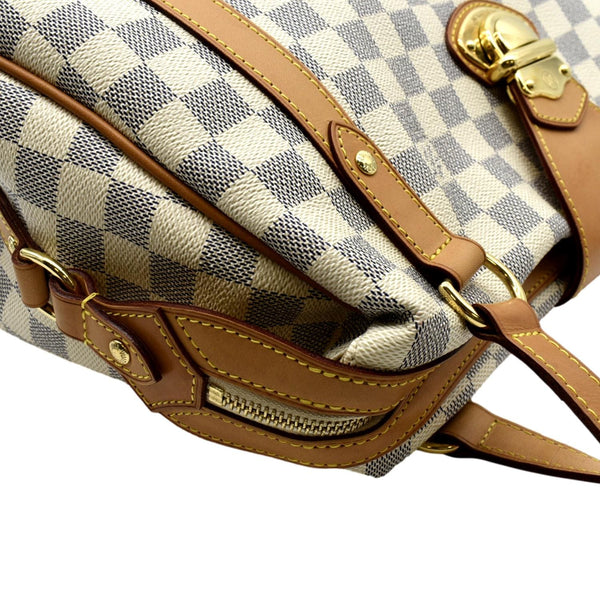 LOUIS VUITTON Stresa PM Damier Azur Shoulder Bag White