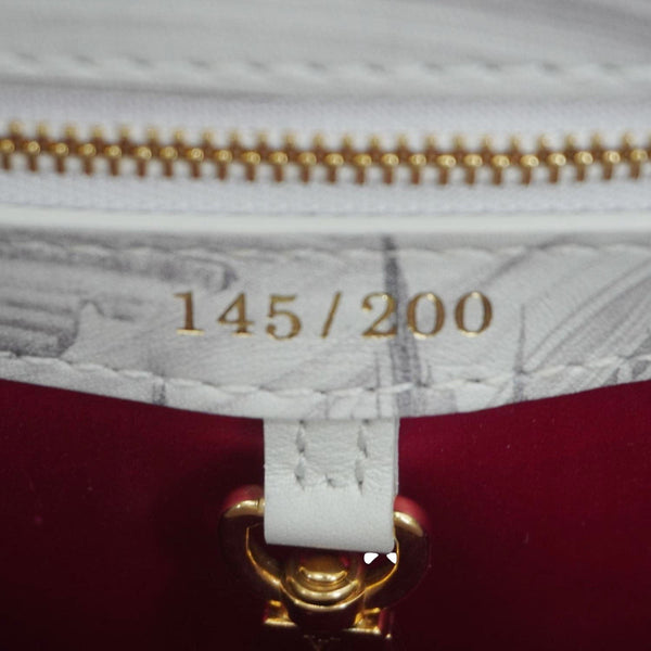 LOUIS VUITTON Artycapucines BB Huang Yuxing 145 of 200 Limited Edition Leather Shoulder Bag Multicolor