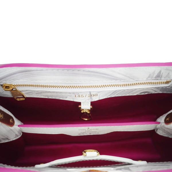 LOUIS VUITTON Artycapucines BB Huang Yuxing 145 of 200 Limited Edition Leather Shoulder Bag Multicolor