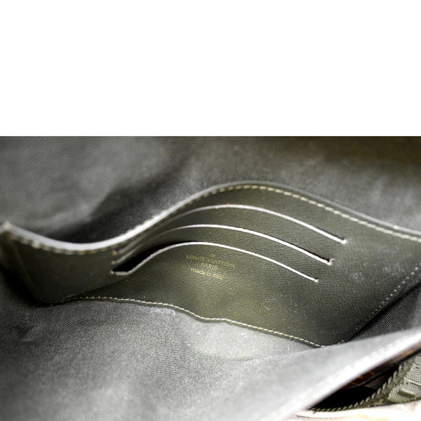 LOUIS VUITTON Felicie Strap & Go Pochette Monogram Canvas Shoulder Bag Brown