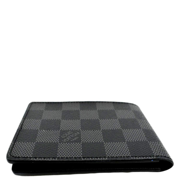 LOUIS VUITTON Damier Graphite Canvas Multiple Wallet Black